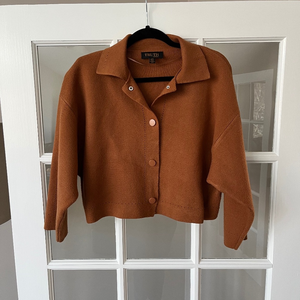 Truth sweater jacket